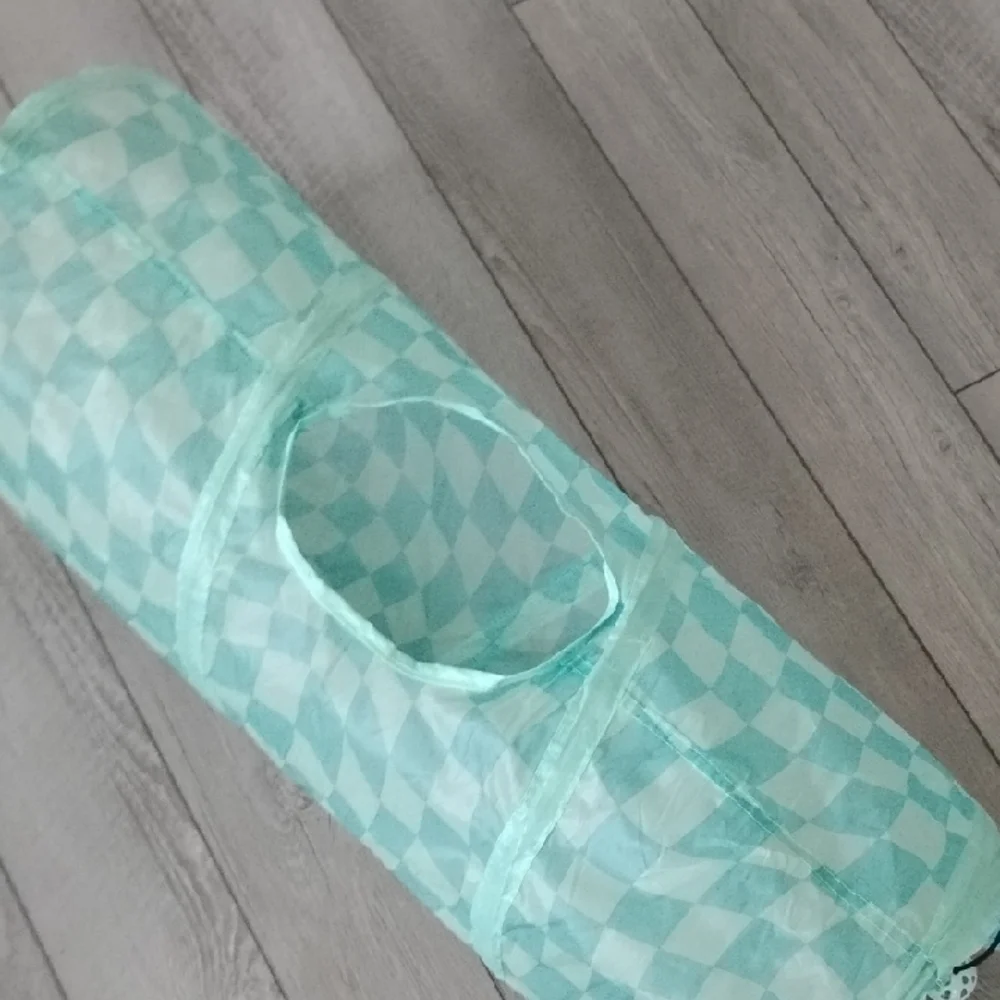 Checkered Cat Play Tunnel